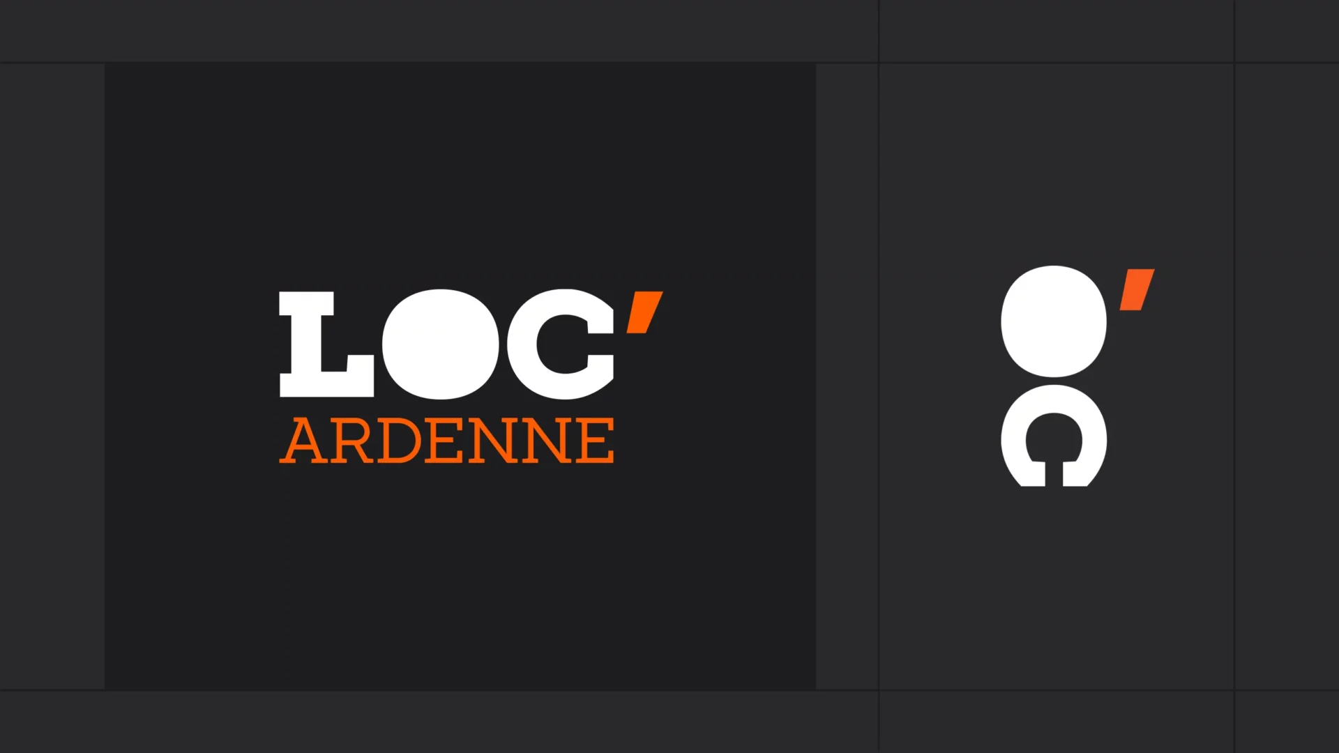 Loc'Ardenne's responsive logo